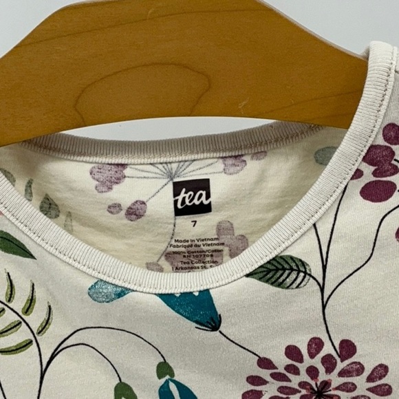 Tea Collection Floral Long Sleeve Dress - Picture 3 of 3